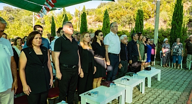 Güzelbahçe'de aşure kazanı kaynadı