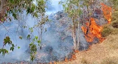 Karşıyaka'da korkutan yangın... 3 saatte kontrol altına alındı