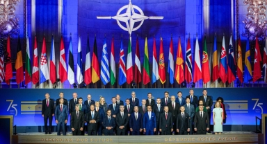 NATO Zirvesi, 75. yıl kutlamasıyla başladı!