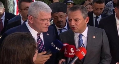 Özel ve Dervişoğlu KKTC'de... İttifak sorusuna yanıt