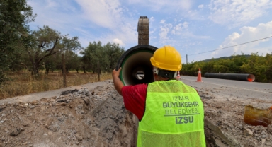 Yaz rahat geçiyor: İZSU çalışmaları Foça'ya iyi geldi