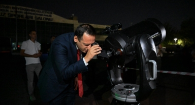 Bornova'da bilim ve gökyüzü buluşması