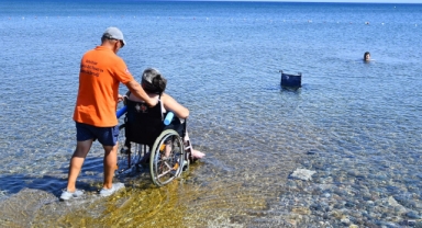 Büyükşehir’den “engelsiz kulaçlar”a destek