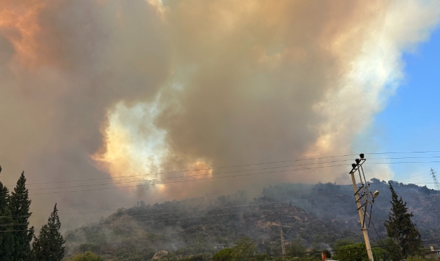 Ege'de yangın felaketi sürüyor