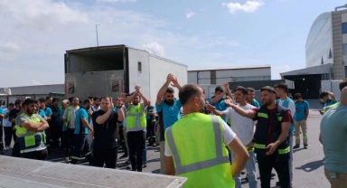 Getir depoda çalışan 50 işçi iş bıraktı