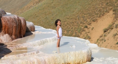Gizli bir cennet: Van'ın da Pamukkale'si var 