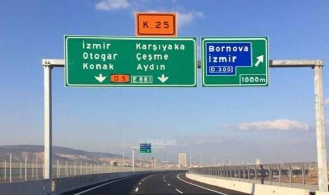 İzmir'e yeni çevre yolu projesi bakanlık değerlendirmesinde