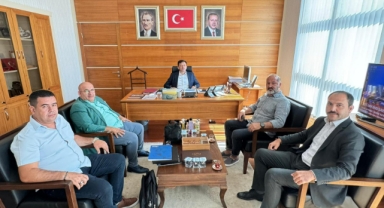 TİGAD Heyeti, AK Parti Genel Merkezi'nde Hamza Dağ'ı Ziyaret Etti