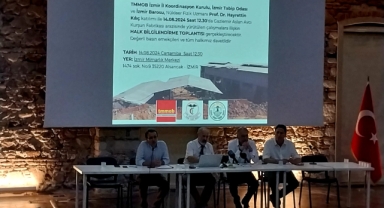 TMMOB'dan yerel yönetime çağrı, şirkete eleştiri: İzmir'in Çernobil'i zehir saçmaya devam ediyor 