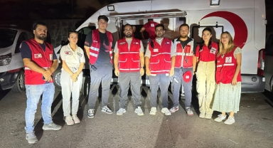 Yamanlar yangınından etkilenen öğrencilere Kızılay’dan destek sözü 