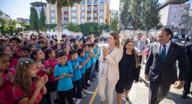 Başkan Mutlu İlköğretim Haftası’nı öğrencilerle birlikte kutladı