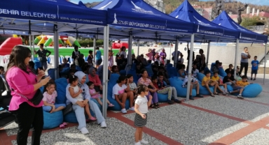 Büyükşehir'den, yangından etkilenen çocuklara özel etkinlik
