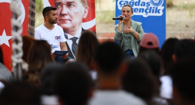 Çağdaş Yaşamın gençleri Pamucak'ta