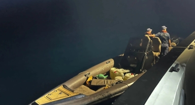 Fethiye açıklarında 21 düzensiz göçmen yakalandı!