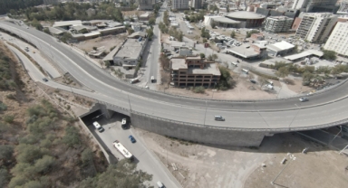 Otogar önünde geri sayım başladı