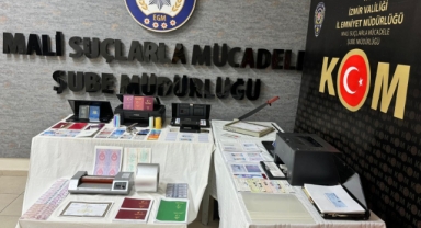 Sahte çek ele verdi: İzmir'de sahtecilik operasyonunda bir kişi tutuklandı!