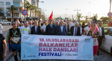 18’inci Uluslararası Balkanlılar Halk Dansları Festivali başladı