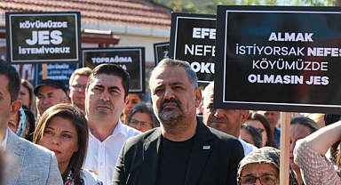 Aslanoğlu'ndan JES'e hayır diyen Selçuklulara yerinde destek