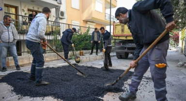 Bornova’da yol seferberliği