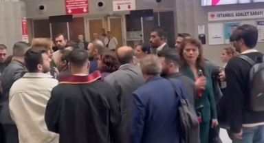 Çağlayan Adliyesi'nde X-Ray tartışması: Filiz Saraç ile güvenlikler arasında arbede yaşandı