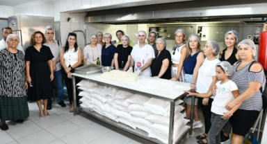 Çiğli’de Ciabatta Ekmek Atölyesi düzenlendi