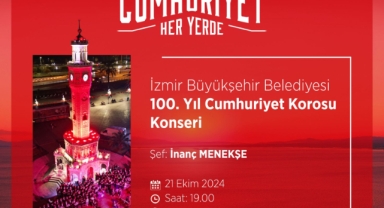 Cumhuriyet Bayramı’na özel 100. Yıl Cumhuriyet Korosu konseri