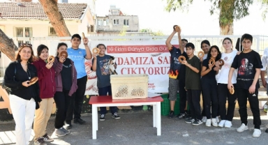 Dünya Gıda Günü’nde simitli farkındalık