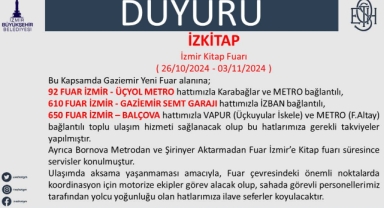 ESHOT, Kitap Fuarı’na ulaşımı kolaylaştıracak