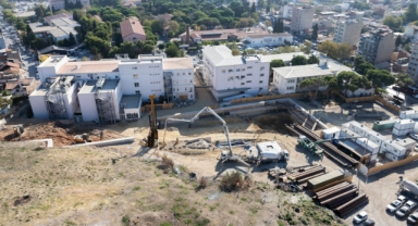 Eşrefpaşa Hastanesi ek bina inşaatında yoğun tempo