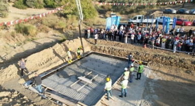 Güzelbahçe, can dostları unutmadı... Can Dostlar Yeni Yaşam Merkezi'nin temeli atıldı! 