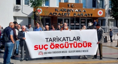 Halk, tarikat yurduna karşı tek ses oldu: “Mahallemizde tarikatları istemiyoruz” 