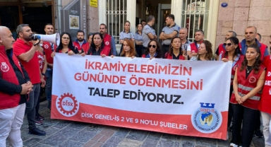 İZENERJİ işçilerinden ikramiye isyanı: 