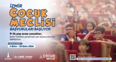 İzmir Çocuk Meclisi başvuruları başlıyor