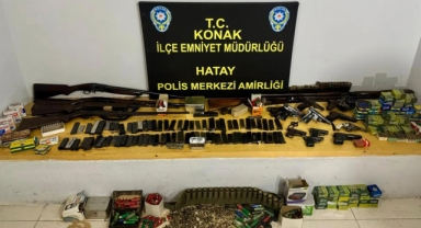 İzmir'de 91 yaşında hayatını kaybeden şahsın evinden cephanelik çıktı