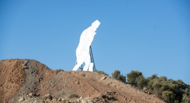 İzmir’i selamlayan Atatürk silueti güçlendirildi 