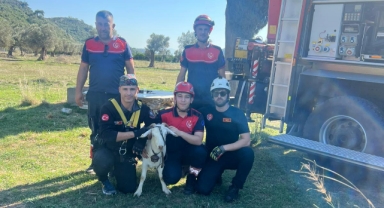 İzmir İtfaiyesi’nden yürekleri ısıtan kurtarma operasyonu