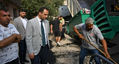 Kızılay Mahallesi’nde asfalt zamanı: 