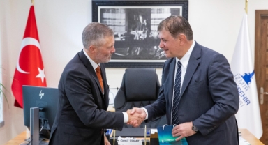 Norveç Büyükelçisi Gaarder’den Başkan Tugay’a ziyaret