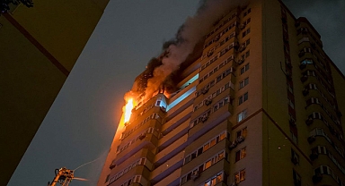 Rusya Kiev'de sivilleri hedef aldı: 1 çocuk öldü!