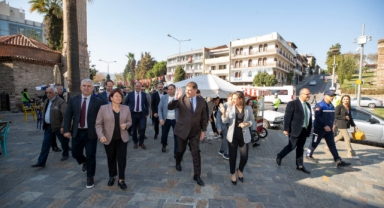 Başkan Tugay’dan Selçuk turu: “Efes Selçuk tarihine geçecek en güzel dönemlerden biri olacak”