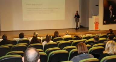 Büyükşehir personellerine organ bağışı farkındalık eğitimi