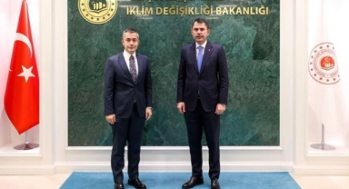 Esenyurt kayyumundan Bakan Kurum'a ziyaret 