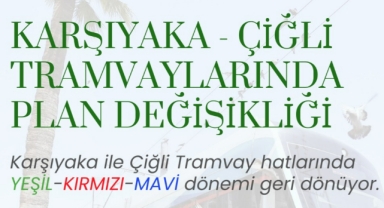 Karşıyaka ve Çiğli tramvaylarında normal sefer düzenine geçildi
