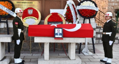 Kıbrıs Gazisi Çelikbilek, askeri törenle uğurlandı