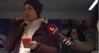 Meryem Ana Otoparkı direnişinde 