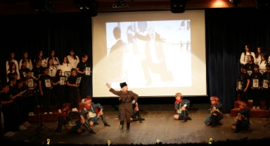 Narlıdere Atatürk'ü sergi ve hayır yemeği ile andı