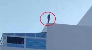 TBMM'nin çatısında intihara kalkıştı!