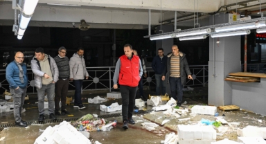 Başkan Eşki’den pazarcıya temizlik ve düzen tepkisi