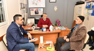 Başkan Yıldız'dan Muhtar ziyareti: Her mahalle bizim için çok önemli