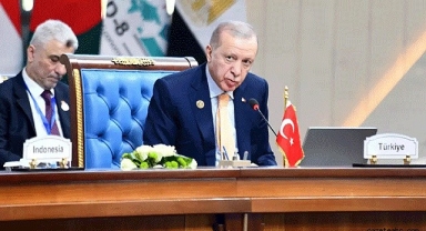 Cumhurbaşkanı Erdoğan'dan D-8 Zirvesi'nde 'İsrail'e ambargo' çağrısı